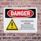 Signmission Electrocution Hazard Crane Danger Sign, Plastic, 10in W x 7in L, 2PK OS-2PACK-DS-P-710-L-1822 - alternate 7